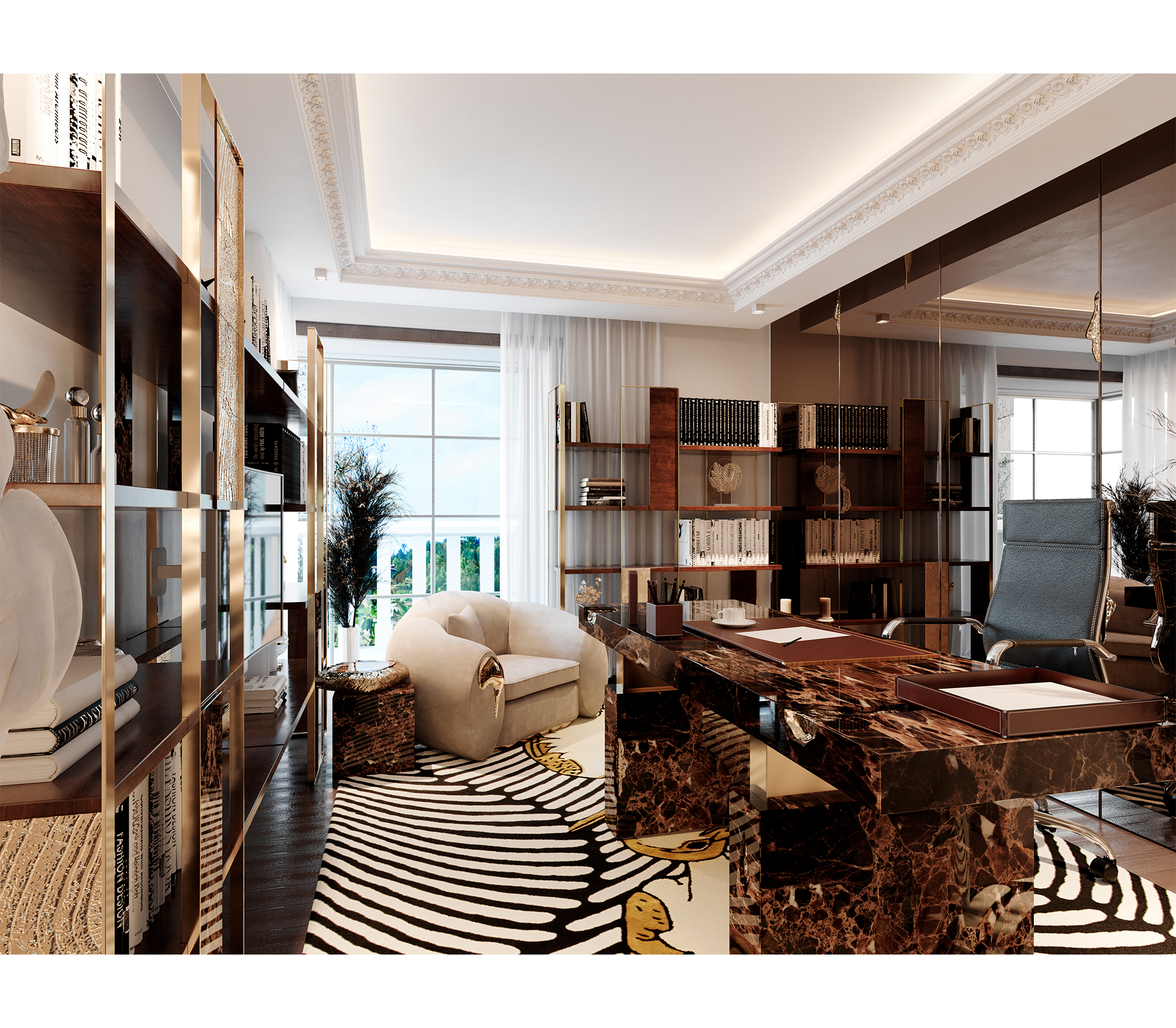 0-116 Стол "Империя" Boca Do Lobo  - Вид №3