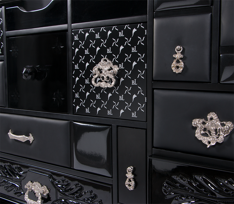 0-076 Черный буфет Mondrian  Boca Do Lobo  - Вид №11