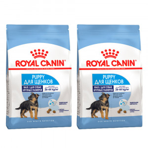 ПР0048388*2 Корм для щенков Maxi Puppy для крупных пород сух. 3кг (упаковка - 2 шт) ROYAL CANIN