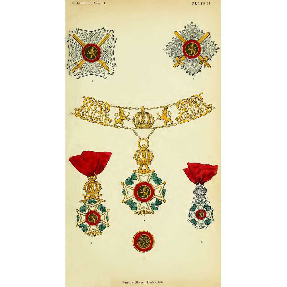 Ch211521 Стул «Орден Леопольда I, Бельгия» Object Desire  - Вид №16