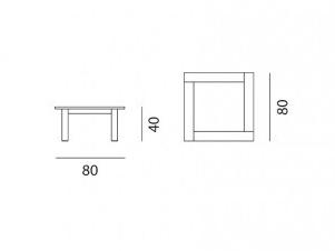 Gervasoni Садовый столик из тика Gervasoni outdoor sun-id-1422500 - Вид №7