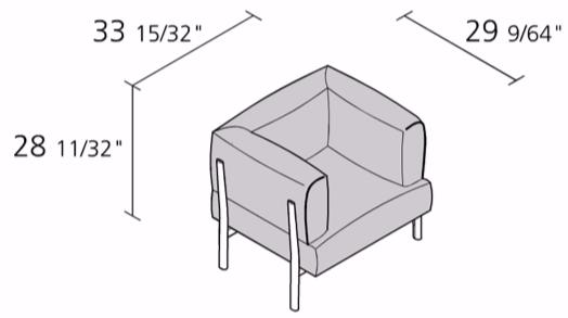 Alias Кресло с подлокотниками Eleven sun-id-1473314 - Вид №3