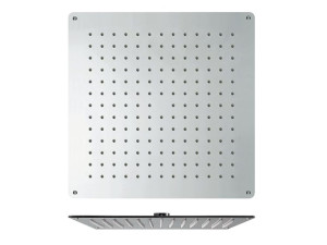 Потолочная квадратная душевая головка с системой защиты от накипи