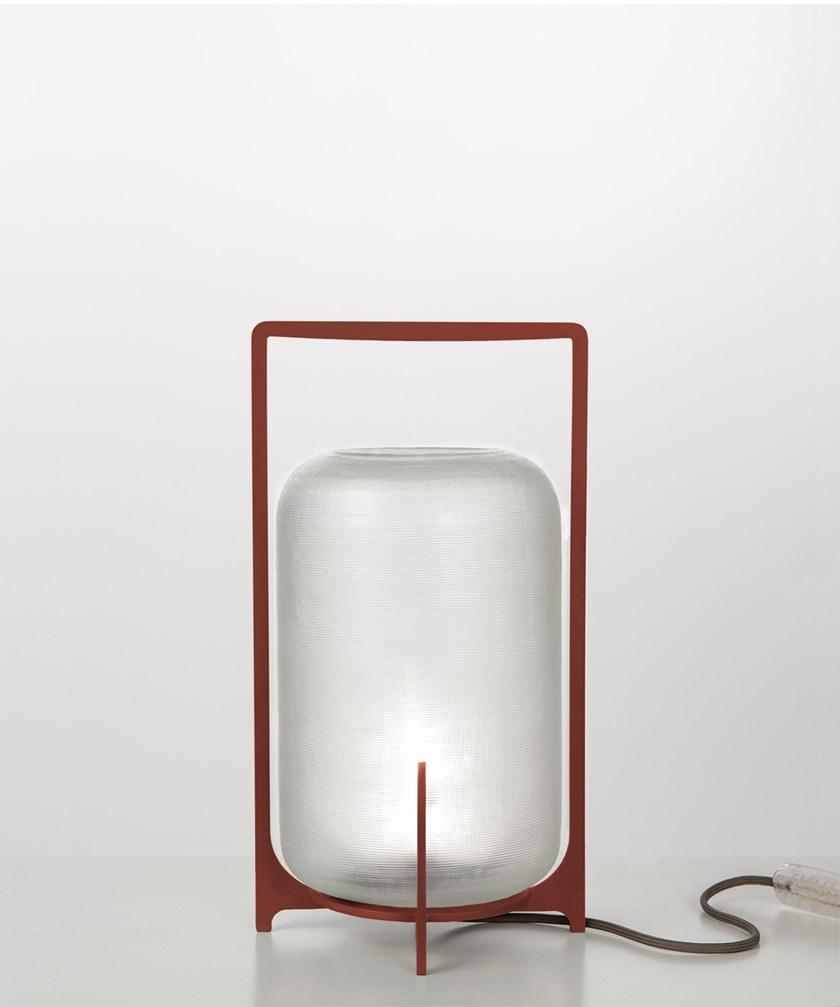 Warli Настольная светодиодная лампа из нержавеющей стали и стекла sun-id-1462309 - Вид №1