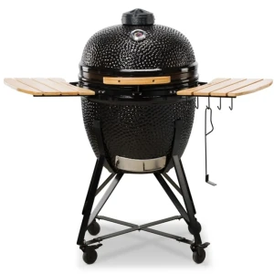 Гриль Kamado Bono Grande 23" ø59 h120 см керамика черный