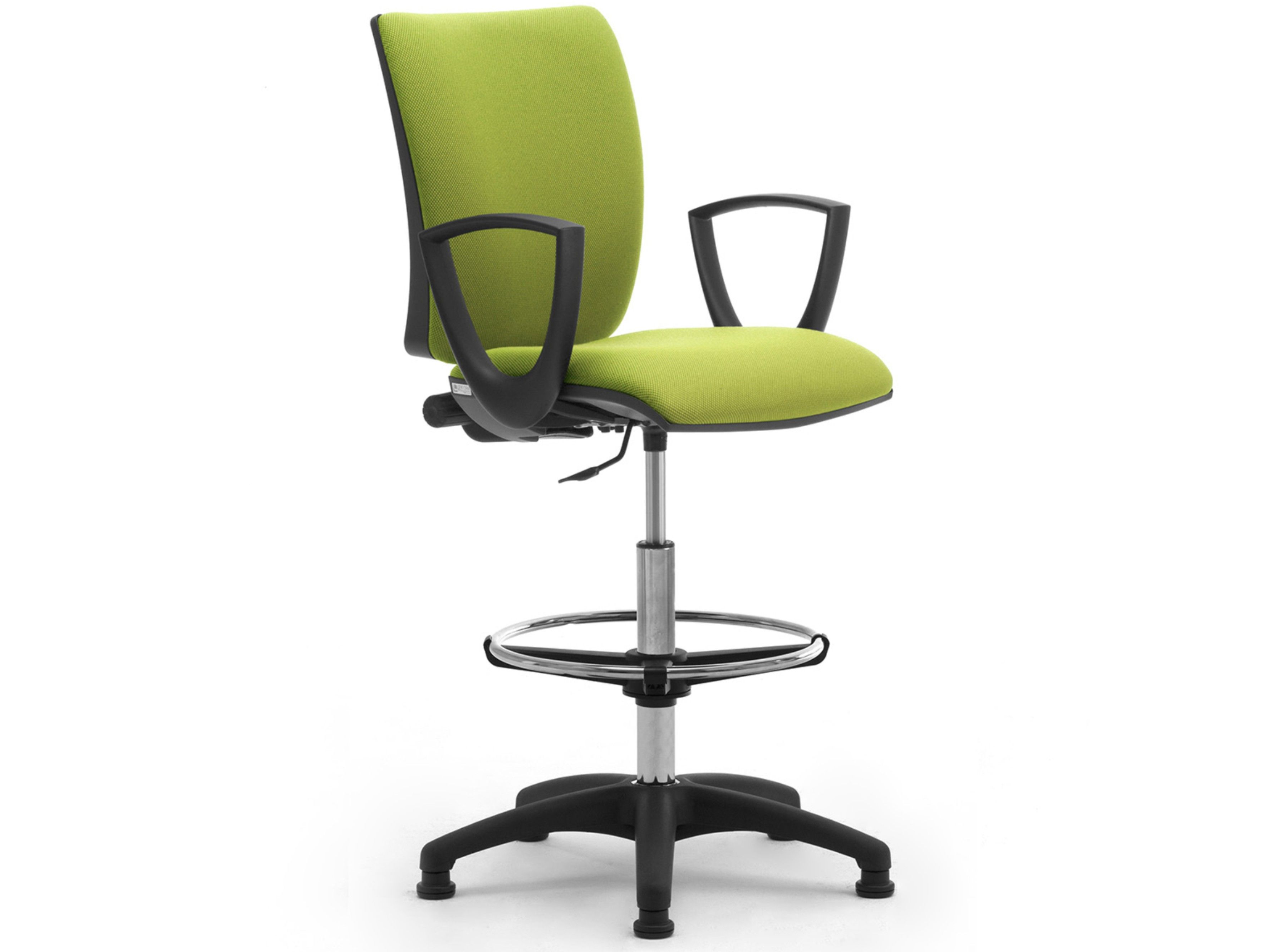 Ткань регулируемая высота 5 спиц офисный стул с подлокотниками Leyform Sprint ARCH-00059481 - Вид №1