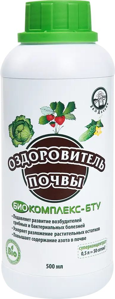86481303 Удобрение оздоровитель почвы био комплекс бту 500 мл STLM-0069122