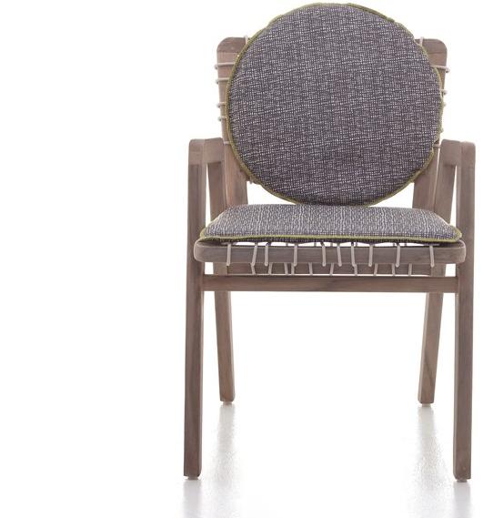 Gervasoni Садовый стул из тика со встроенной подушкой Gervasoni outdoor sun-id-1432791 - Вид №2