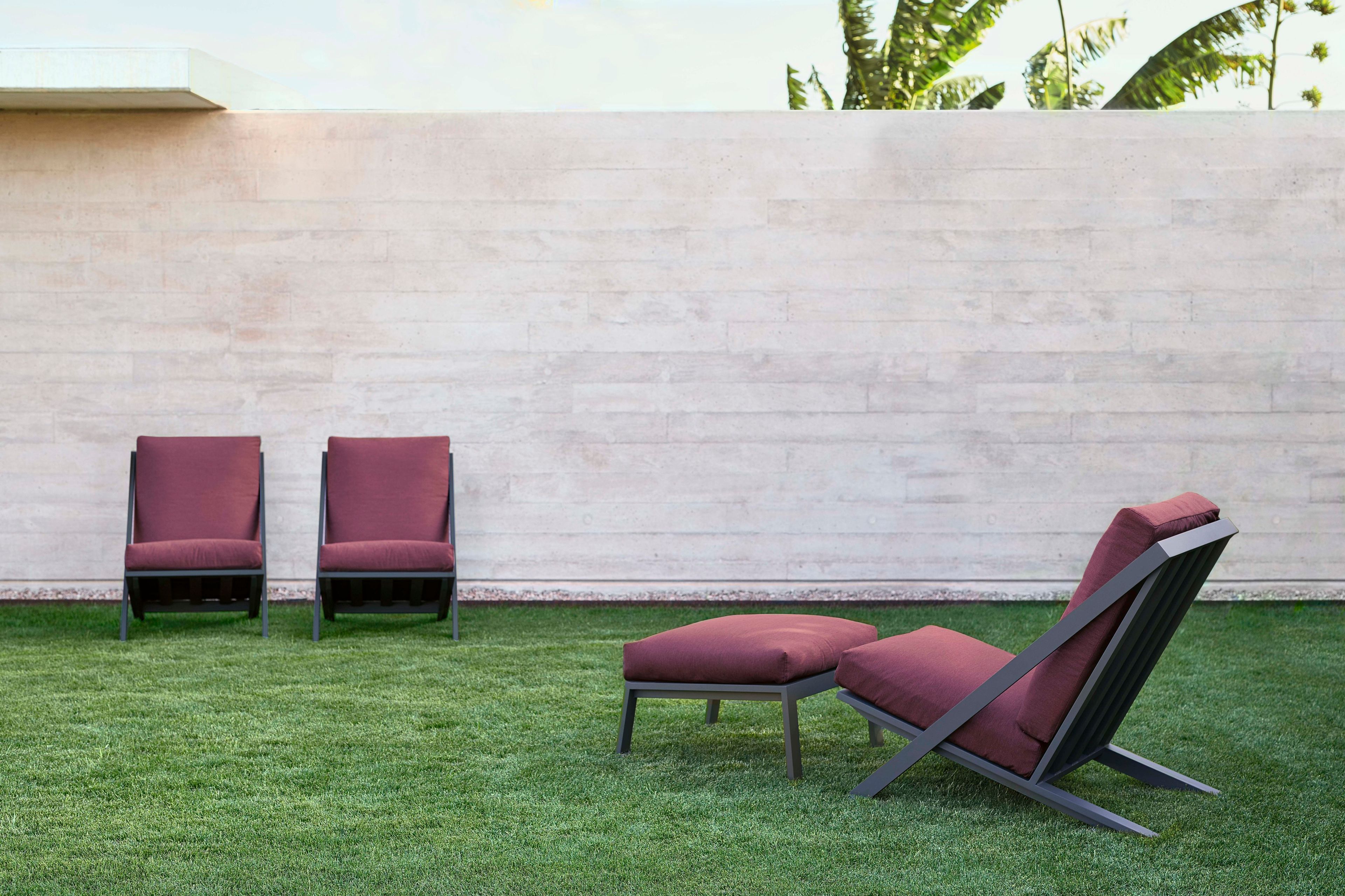 Прямоугольный пуф из ткани GANDIABLASCO Timeless ARCH-00093750 - Вид №6