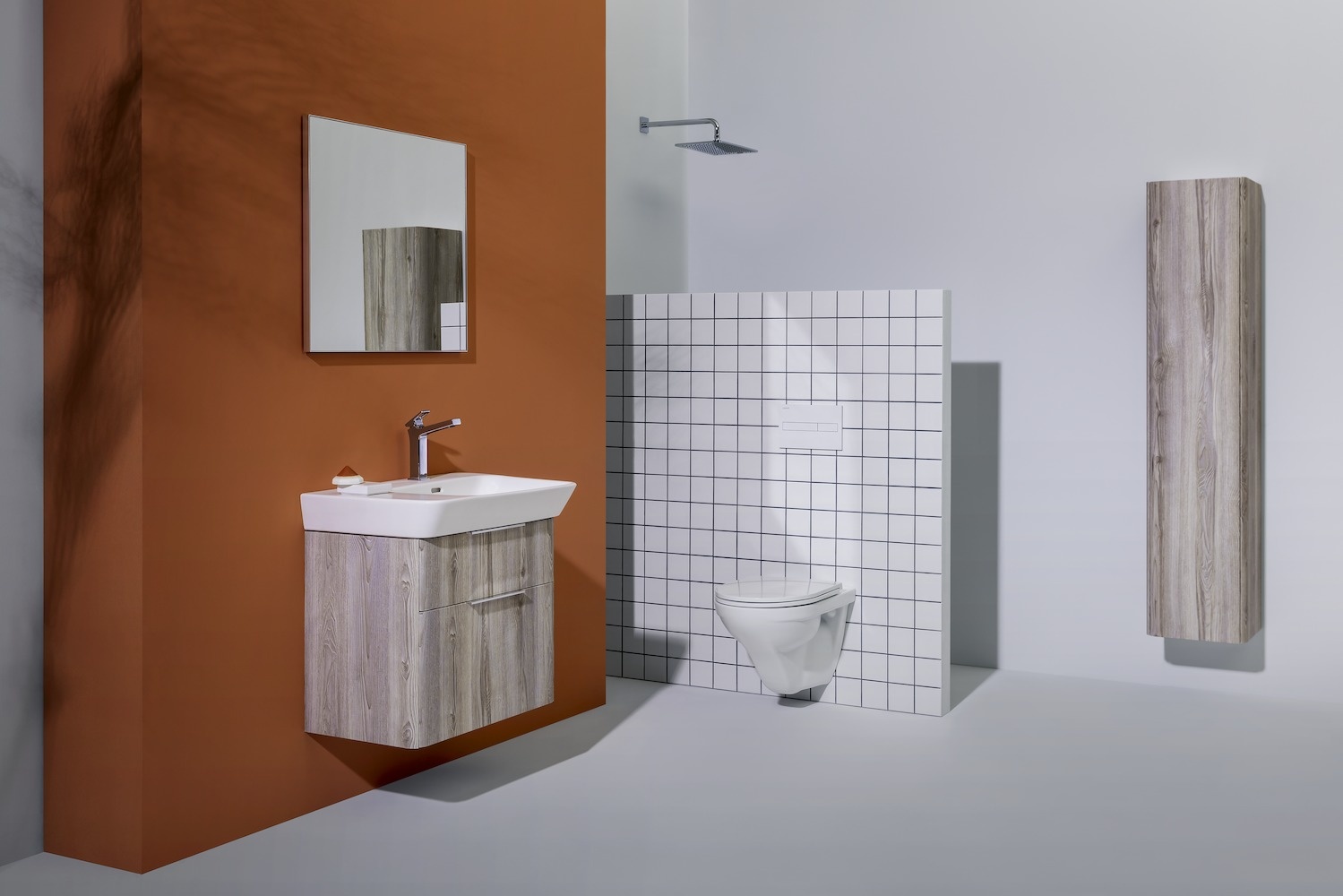 H4474029001441 Зеркало с алюминиевой рамкой, без подсветки LAUFEN PRO - Вид №6