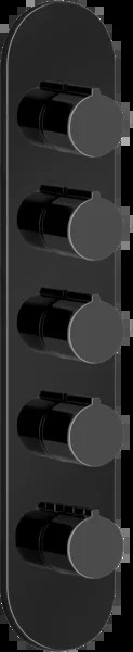 Смеситель для душа 43068 706 Gessi Ventaglio ЧЕРНЫЙ МЕТАЛЛ PVD