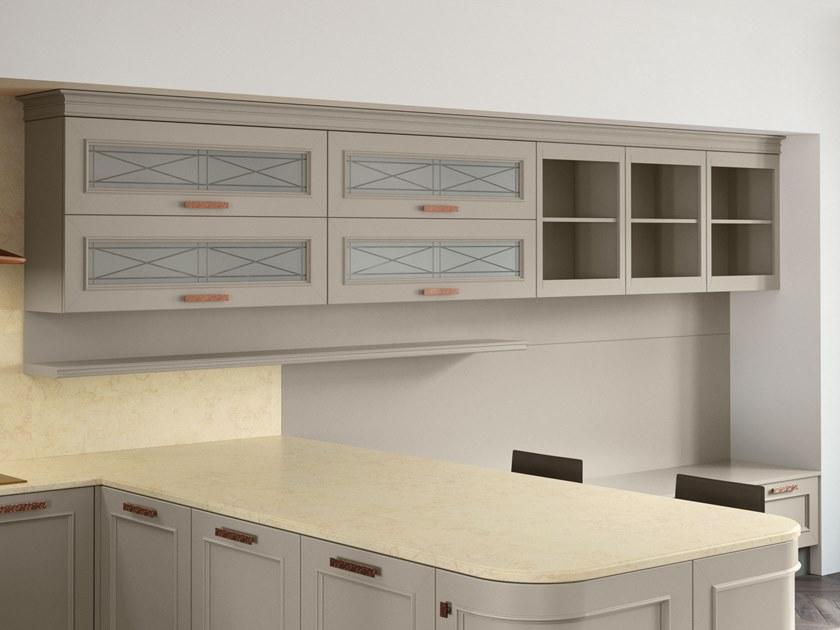 Febal Casa Кухня из лакированной древесины с ручками с полуостровом sun-id-1447476 - Вид №14