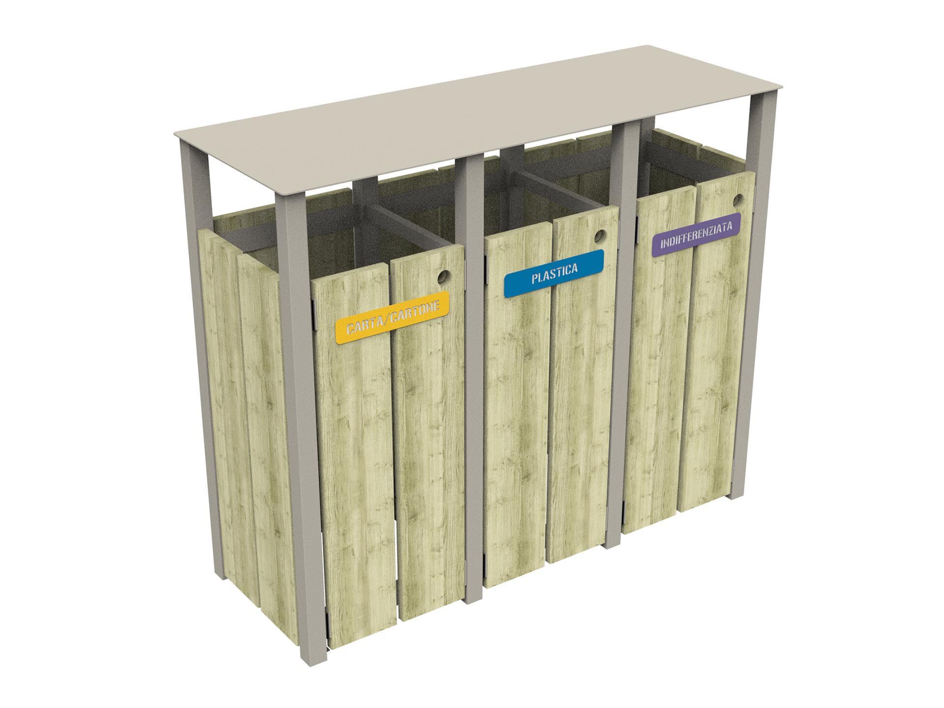 2-слойная корзина для мусора Lazzari MONTANA ARCH-00148501 - Вид №10