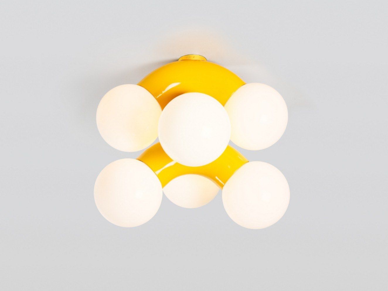 Светодиодный потолочный светильник из стали и стекла A-N-D Vine ARCH-00090354 - Вид №9