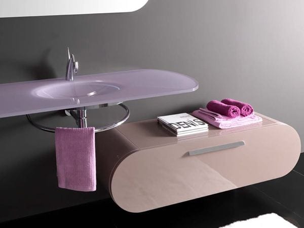 Шкаф для ванной комнаты с ящиками LASA IDEA Flux_us ARCH-00144280 - Вид №1