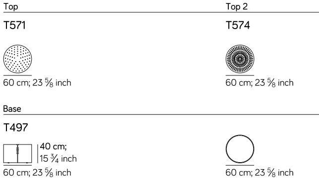 AMURA Журнальный столик с основанием из листового металла и деревянной столешницей Setacci sun-id-1402562 - Вид №7