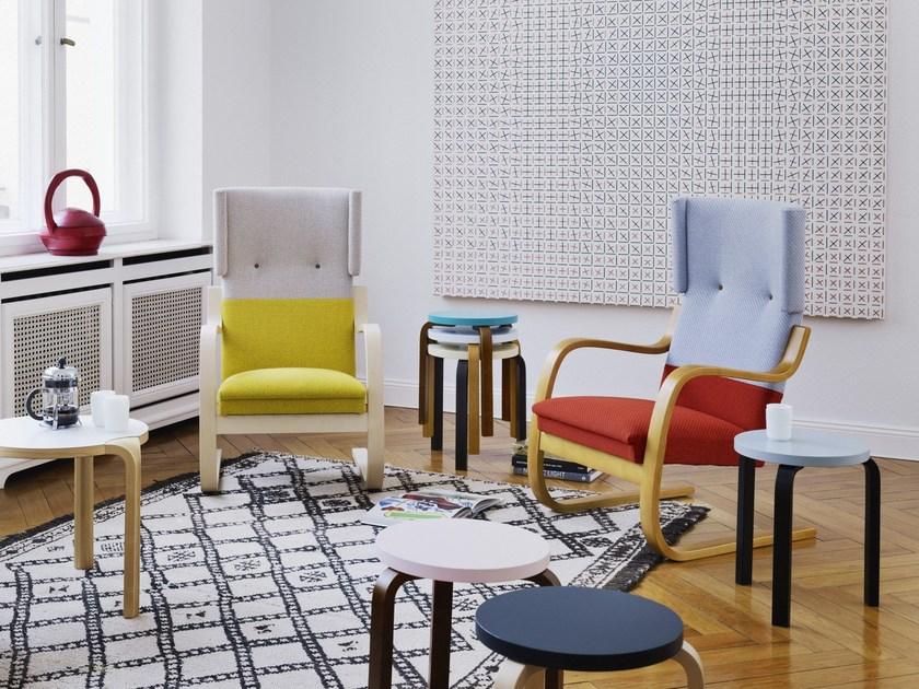 Artek Штабелируемый деревянный табурет L-leg sun-id-1472151 - Вид №14