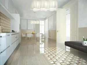 Casalgrande Padana Настенная / напольная плитка из керамогранита с эффектом мрамора Granitoker