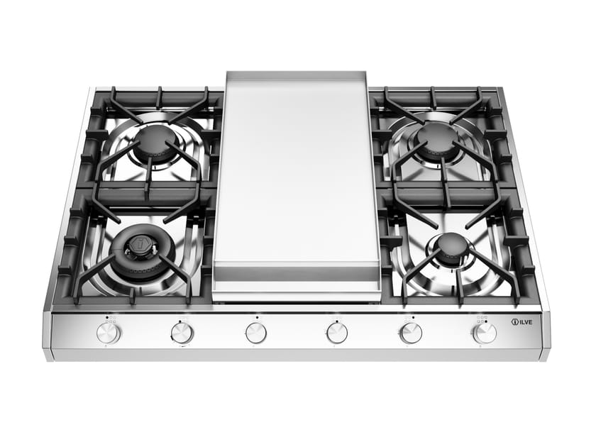 Газовая плита из нержавеющей стали Ilve Professional Plus ARCH-00124636