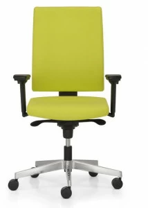 Quinti Sedute Регулируемое по высоте офисное кресло с 5 спицами и подлокотниками Sugar