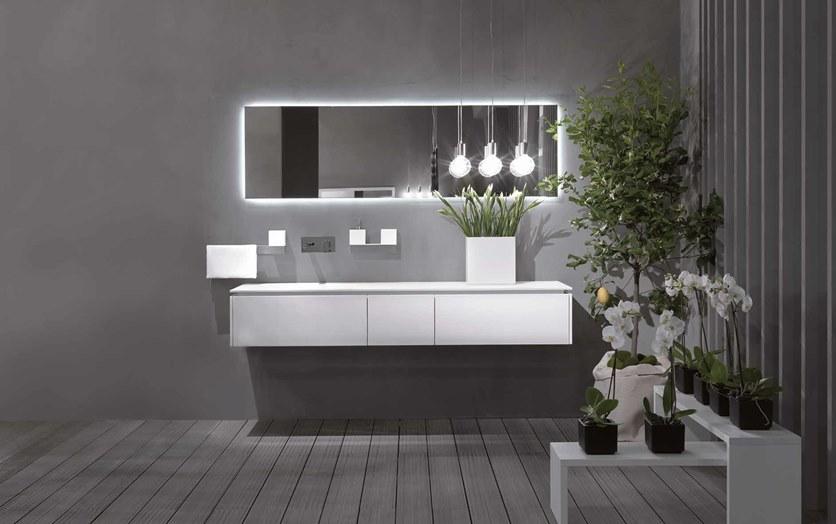 RIFRA Подвесной туалетный столик с ящиками, лакированный K.line sun-id-1416741 - Вид №1