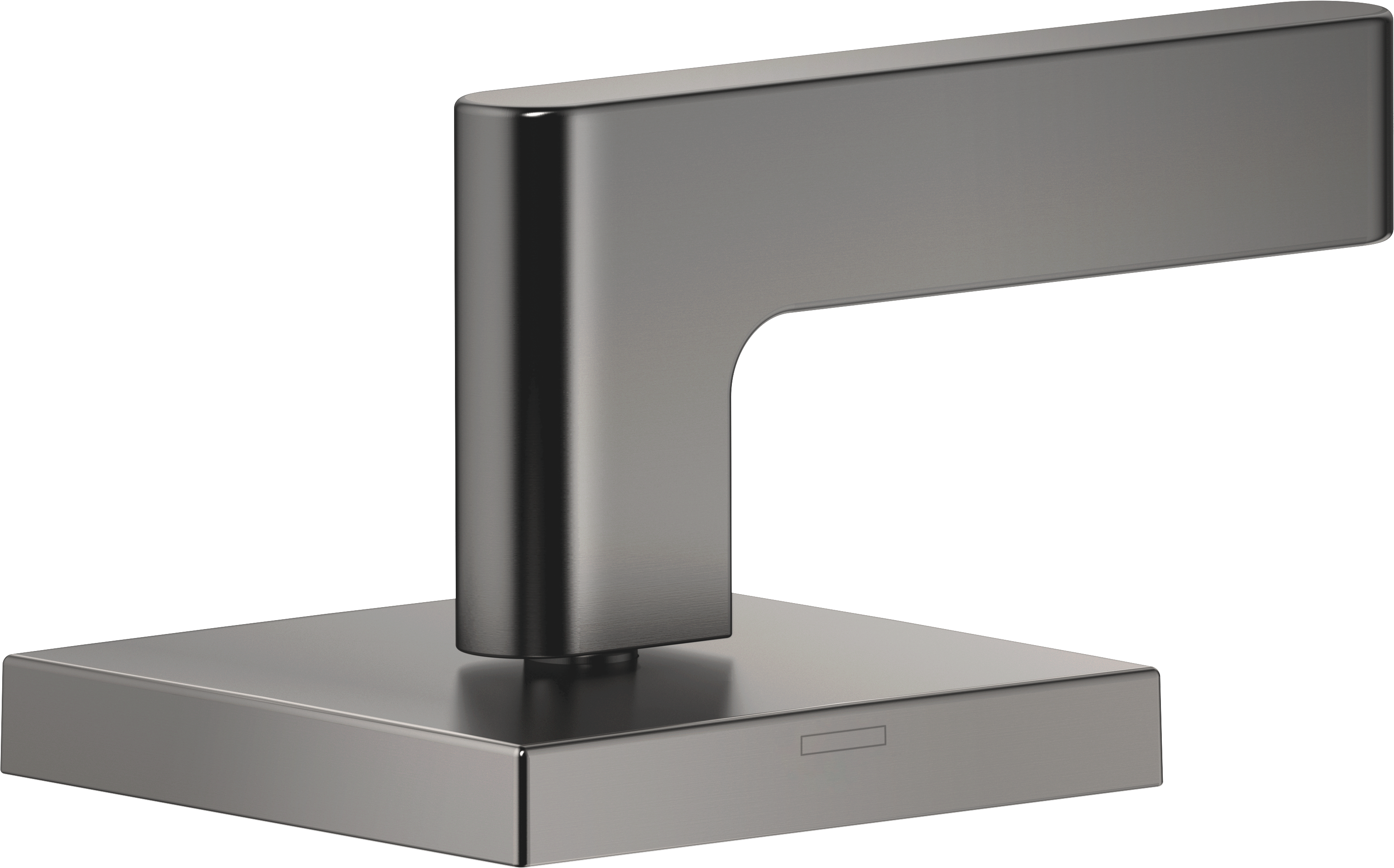 Клапан на палубе, закрывающийся по часовой стрелке, горячий – Матовая темная платина