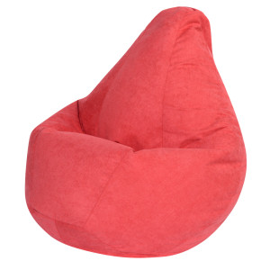 91260638 Кресло-мешок 95x95 см цвет коралл STLM-0525720 DREAMBAG