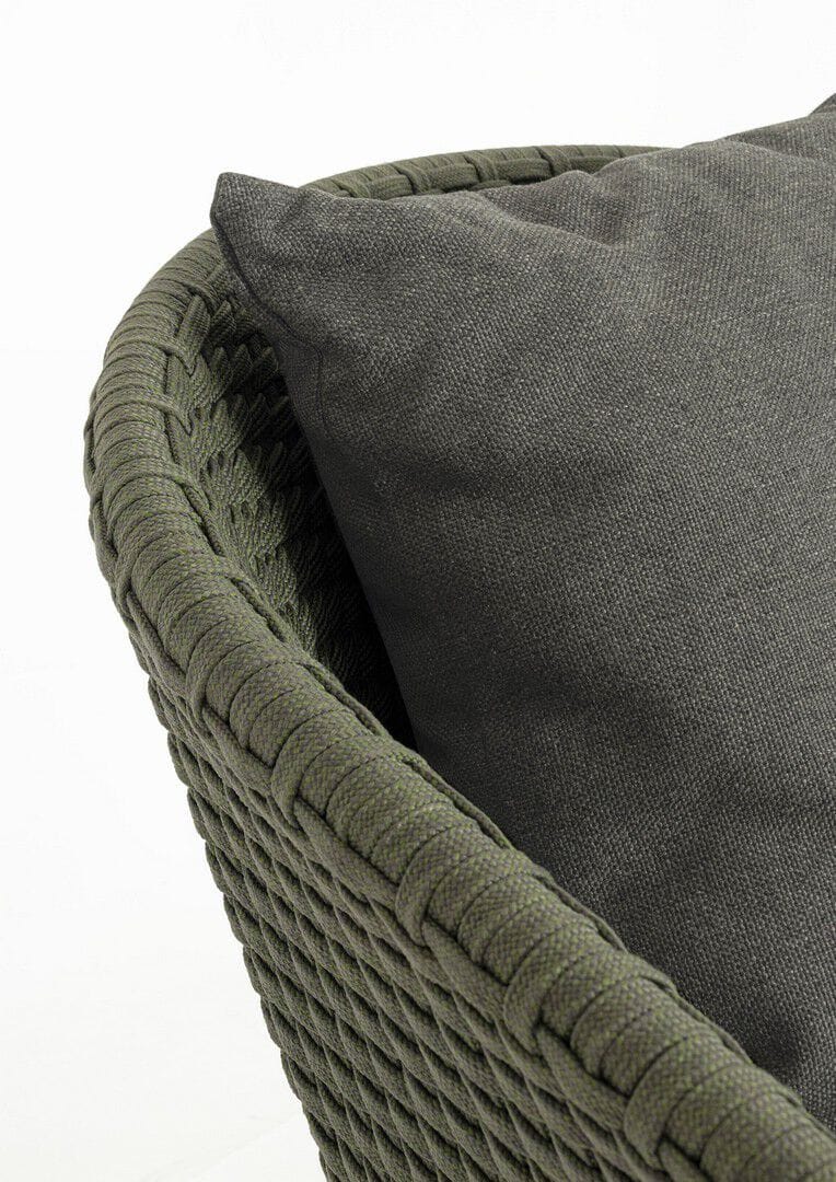 Веревочное и тканевое садовое кресло с подлокотниками BIZZOTTO Coachella ARCH-00029312 - Вид №15