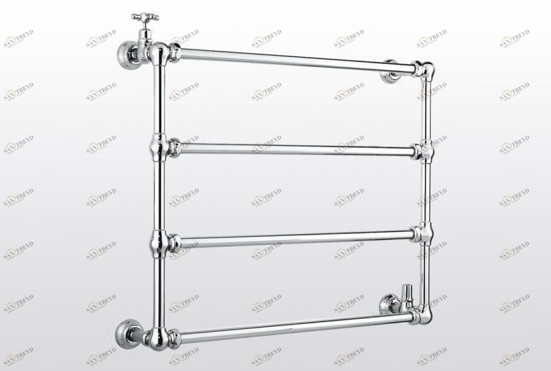 RUBINETTERIE STELLA Настенный хромированный полотенцесушитель Roma 983 b