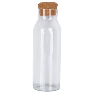 Бутылка с пробкой Delinia 1 л стекло прозрачный 89262323 STLM-2175393