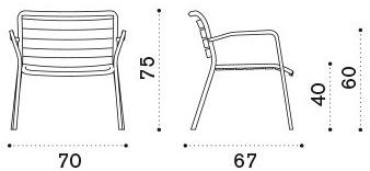 Ethimo Садовое кресло из алюминия с подлокотниками Ocean sun-id-1495972 - Вид №10