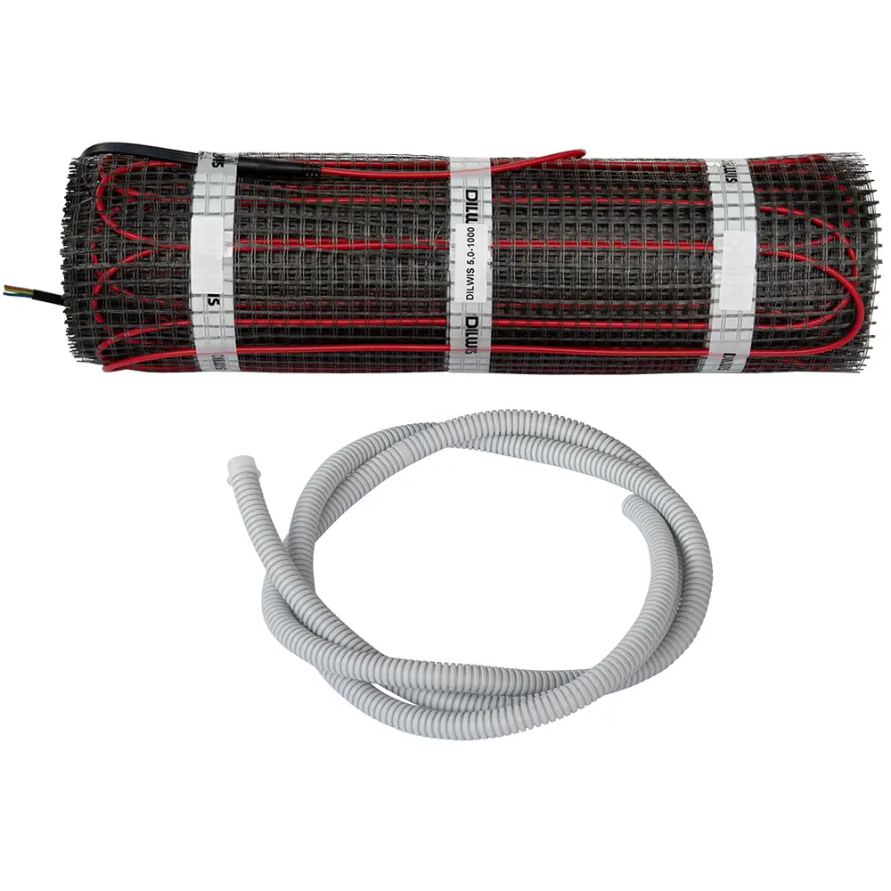 Теплый пол Dilwis: нагревательный мат 5 м² для комфортного обогрева 89398478 STLM-1421025 - Вид №3