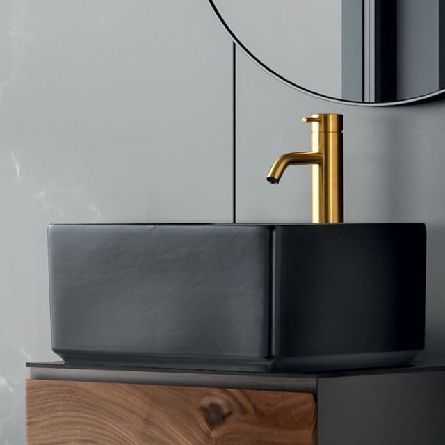 C525M2L70.101RV Тумба подвесная с 2 выдвижными ящиками 50 см A. e T. Italia TRACE Белый матовый - Дуб Италия AeT ITALIA - Вид №8