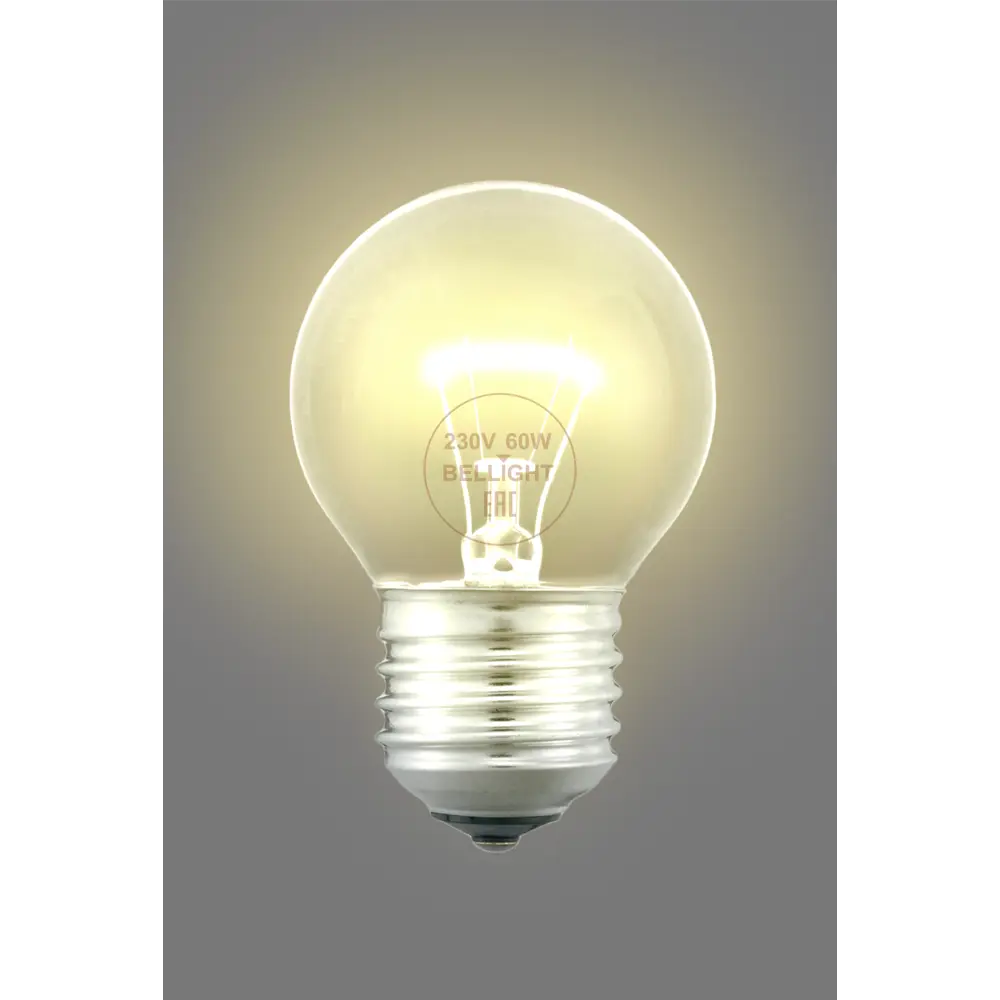 Лампа Bellight шарообразная Е27 60Вт теплый свет 82365959 STLM-1402584 - Вид №2