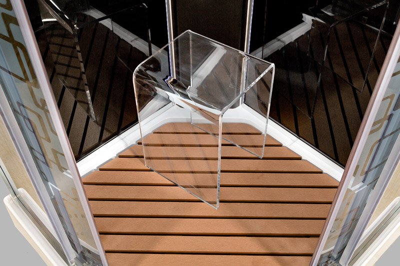 ЕМ1510 LED Душевая кабина DETO Серия EM BМ1590 N с гидромассажем BLACK - Вид №5