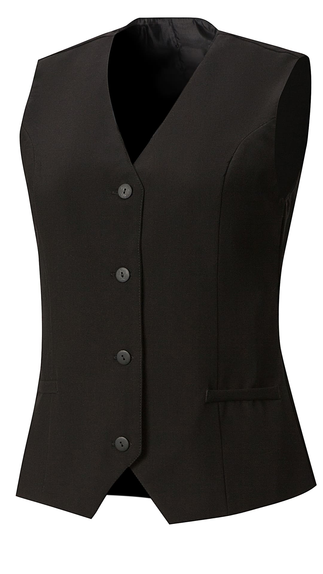 62871 Жилет  женский BLACK El-Risto  Одежда для официантов  размер 42 