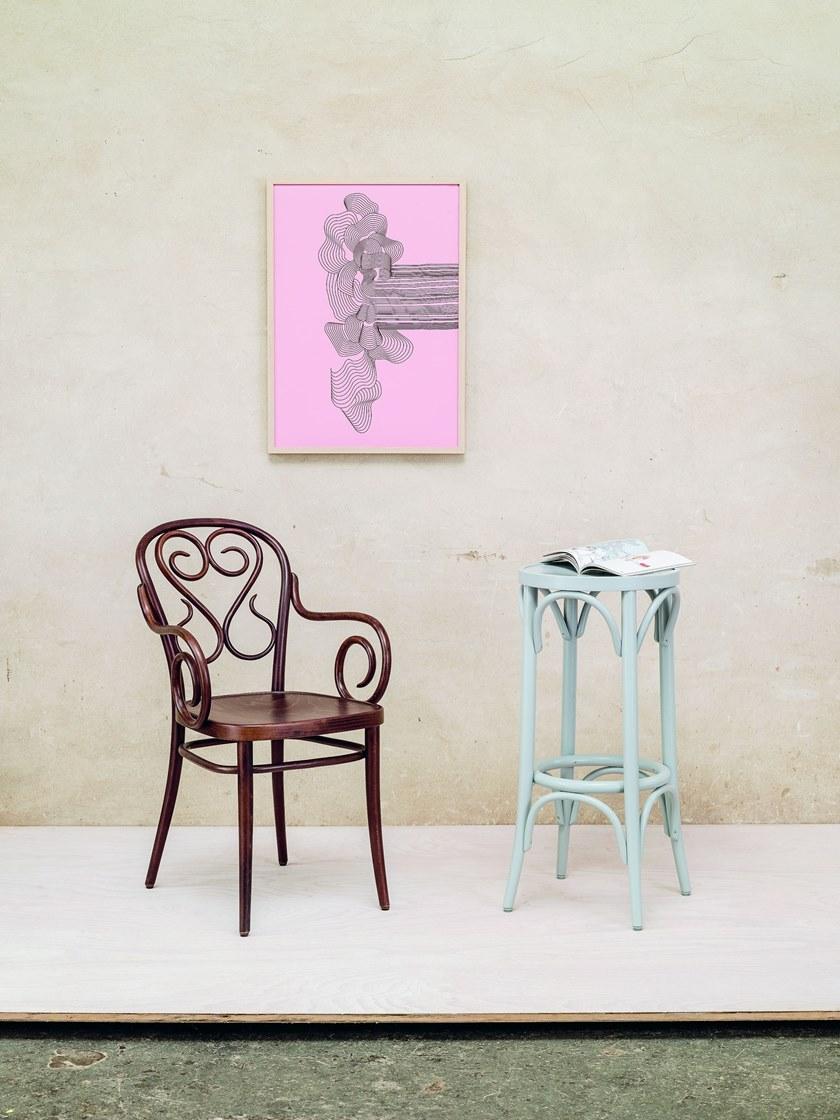 TON Барный стул высокий деревянный  373 073  - Вид №4