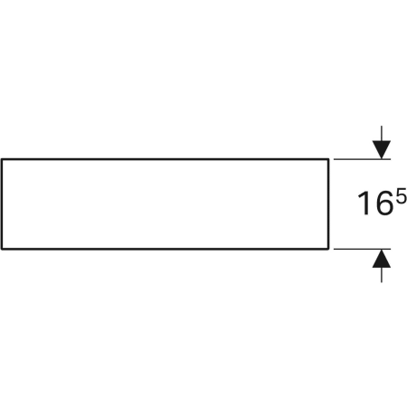 841962000 Настенная полка Geberit iCon Geberit  - Вид №16