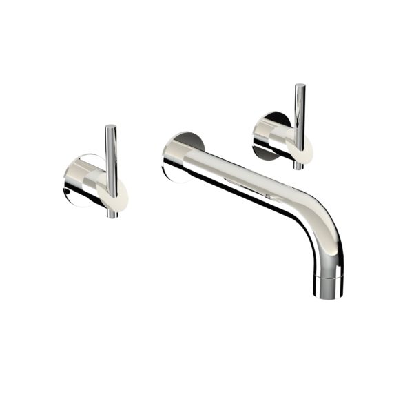 49.263 Смеситель для умывальника настенный на 3 отверстия - Ручки со скошенными краями HORUS Range Minoé 