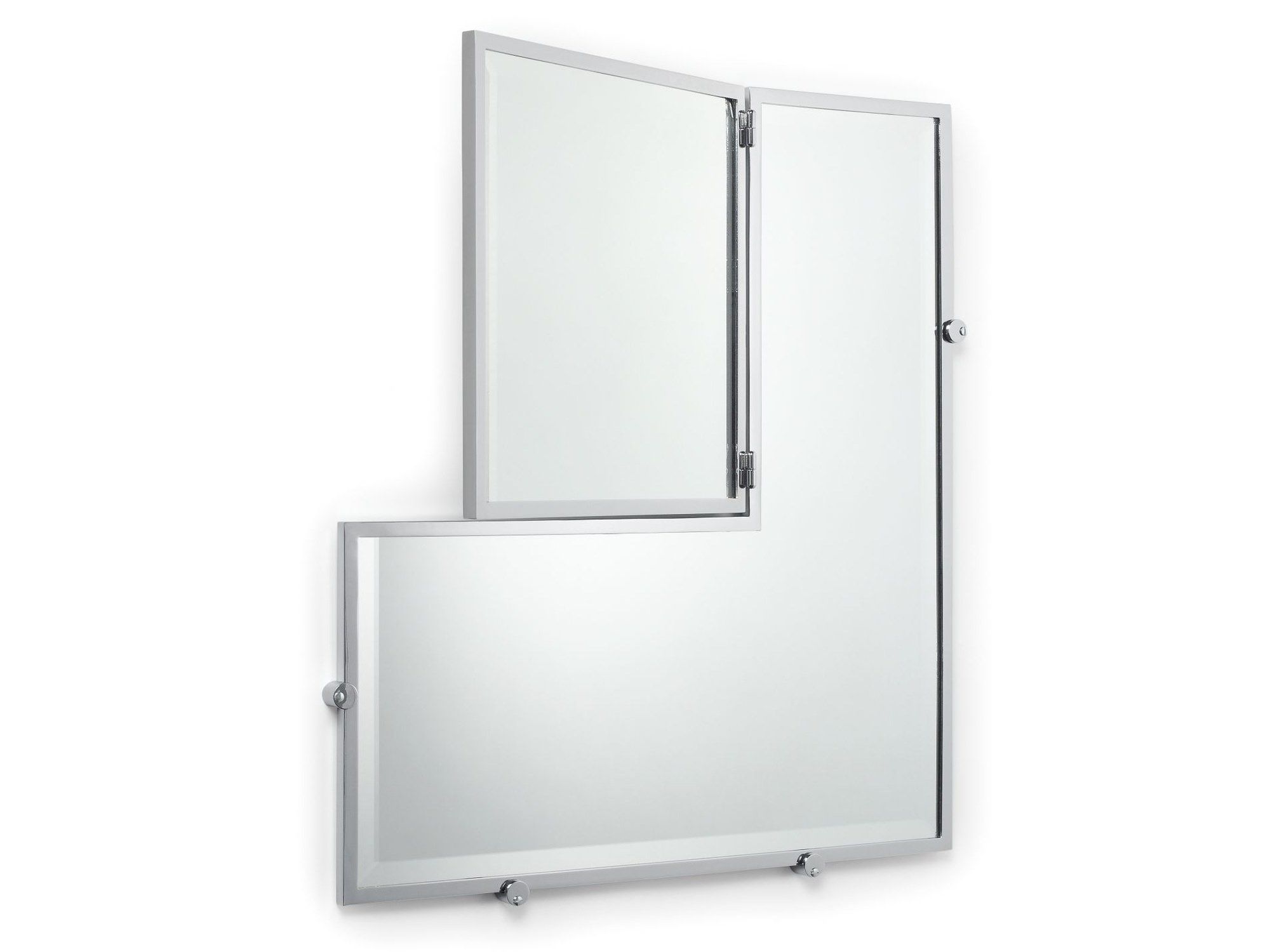 Прямоугольное зеркало из хромированной стали Classicon Castellar ARCH-00123845 - Вид №1