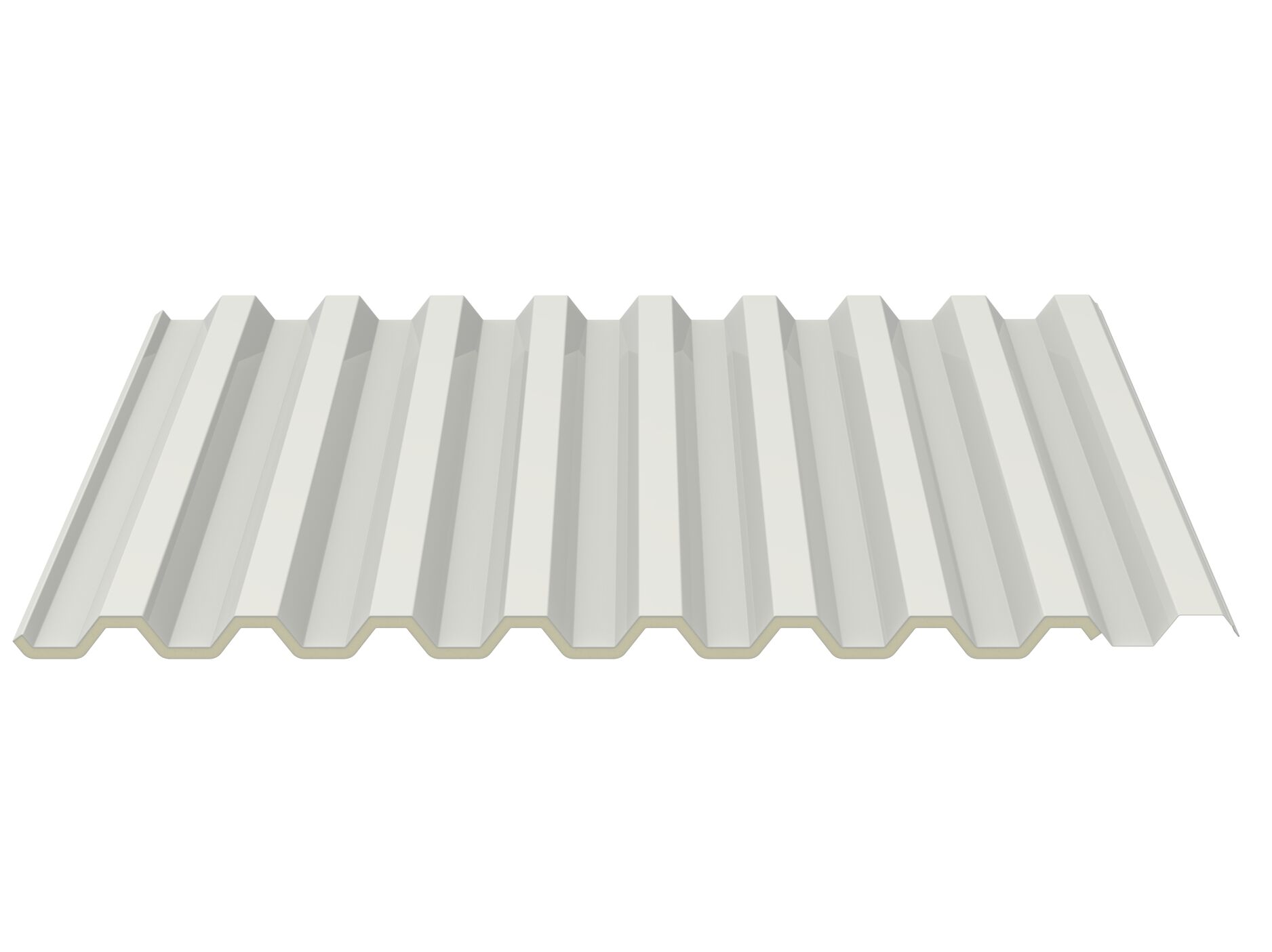 Изолированный лист с гофрированным профилем ISOPAN IG 28 ARCH-00107765 - Вид №1
