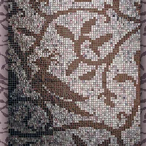 МОЗАИКА ИЗ СТЕКЛА MZ-05 PURPLE ALMA ПАННО 15