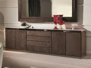 Longhi Комод кожаный с распашными дверцами Loveluxe Y 742