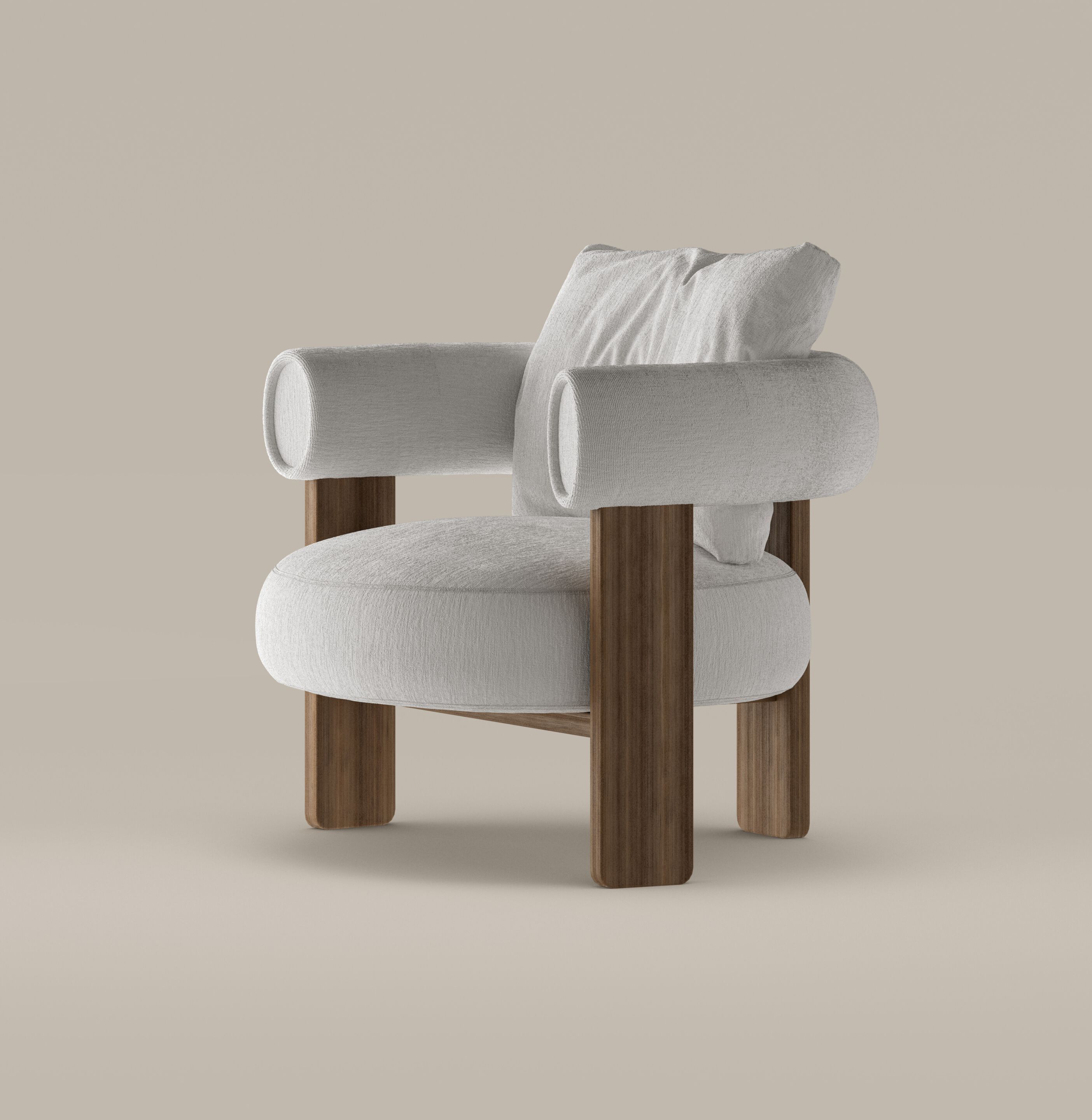 Тканевое кресло BONALDO BULL ARCH-00116760