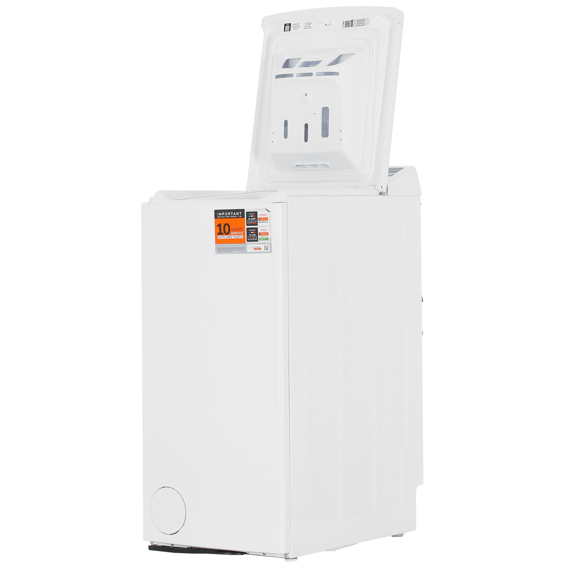 5434736 Стиральная машина Whirlpool TDLR 7231BS EU/N белый STDN-0114561 - Вид №4