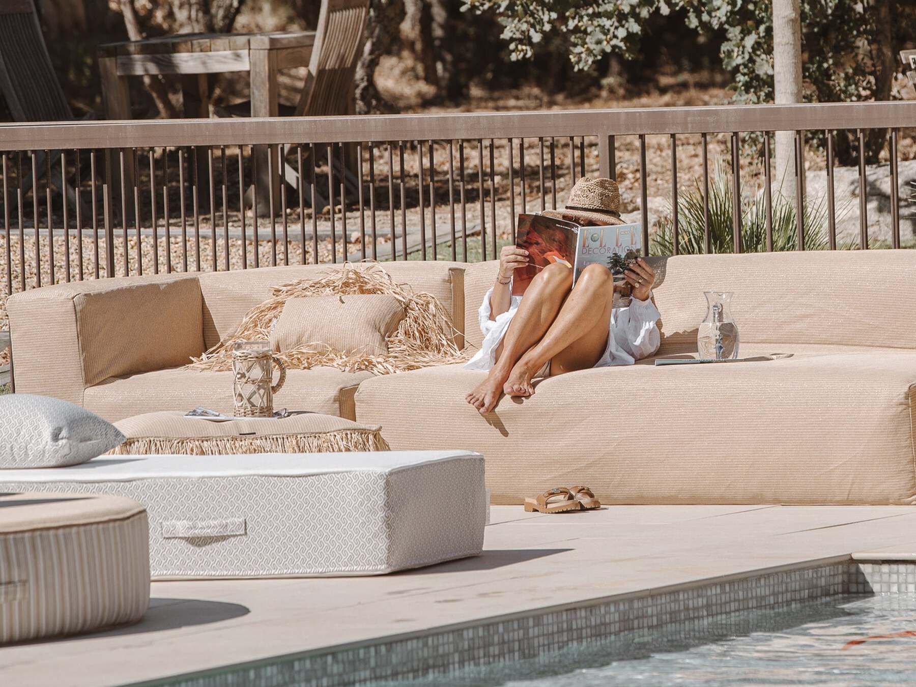 4/5 местный тканевый съемный садовый диван MX HOME CE-B5P / CE-L5P / CE-R5P ARCH-00026634 - Вид №3