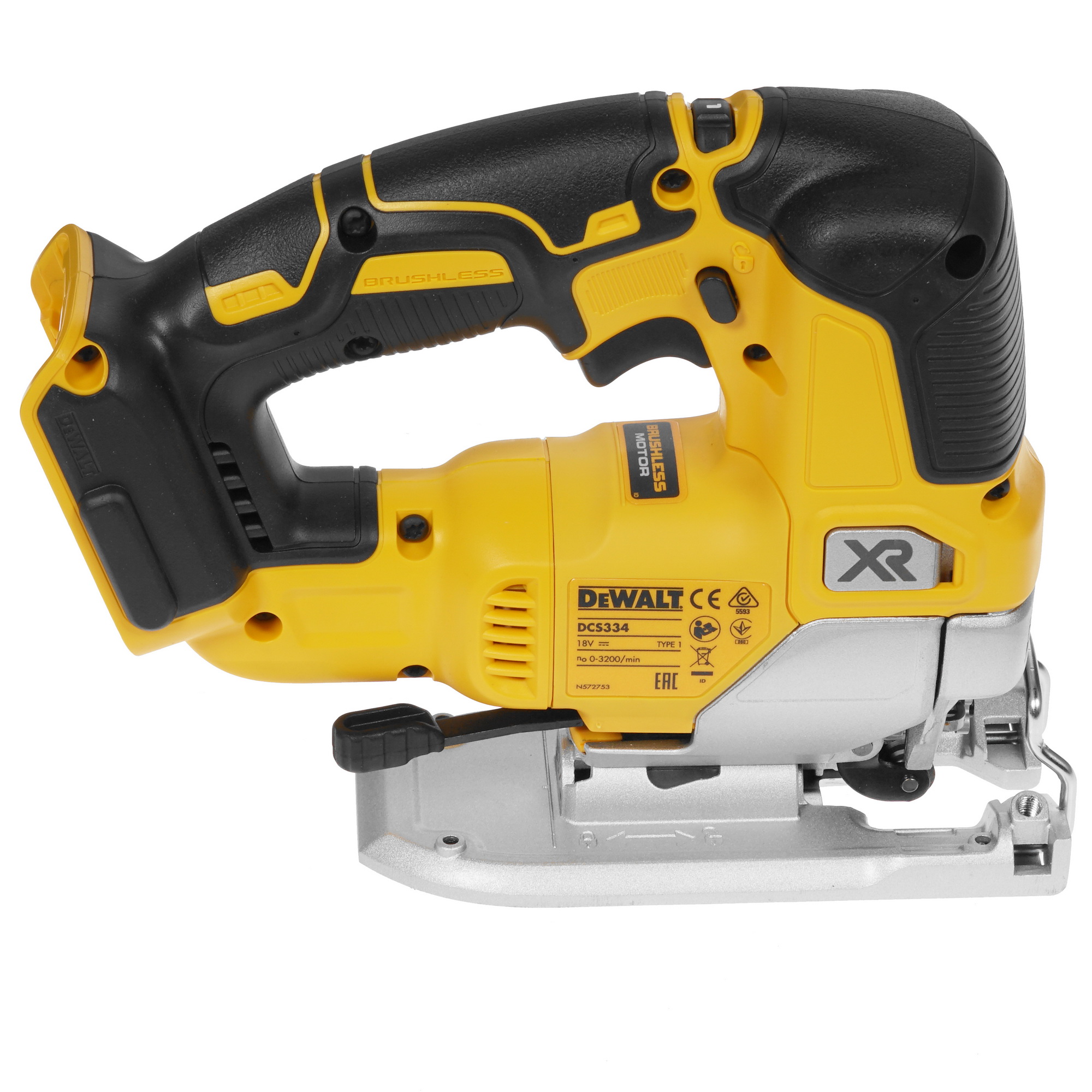 Электрический лобзик DeWalt DCS334N XR FLEXVOLТ 18/54V , Без ЗУ, Без АКБ 8168436 STDN-0113635 - Вид №3