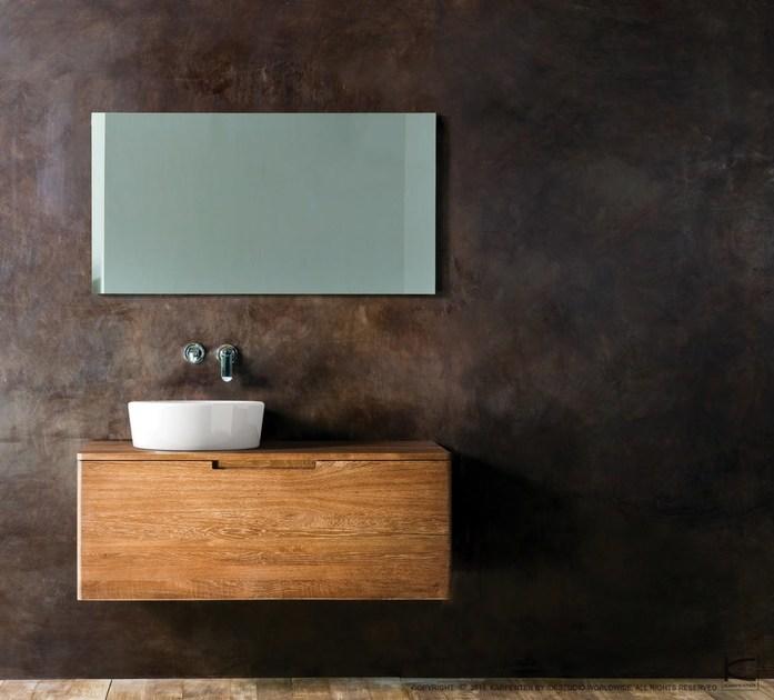 KARPENTER Прямоугольное настенное зеркало для ванной Baker sun-id-1418433 - Вид №1