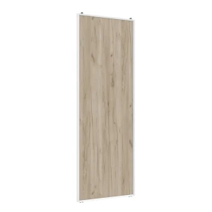 91586903 Дверь для шкафа-купе Лофт-Комплект Двери Найди 60.40x245.50x3 см сталь цвет белый глянец/дуб крафт серый STLM-1460851