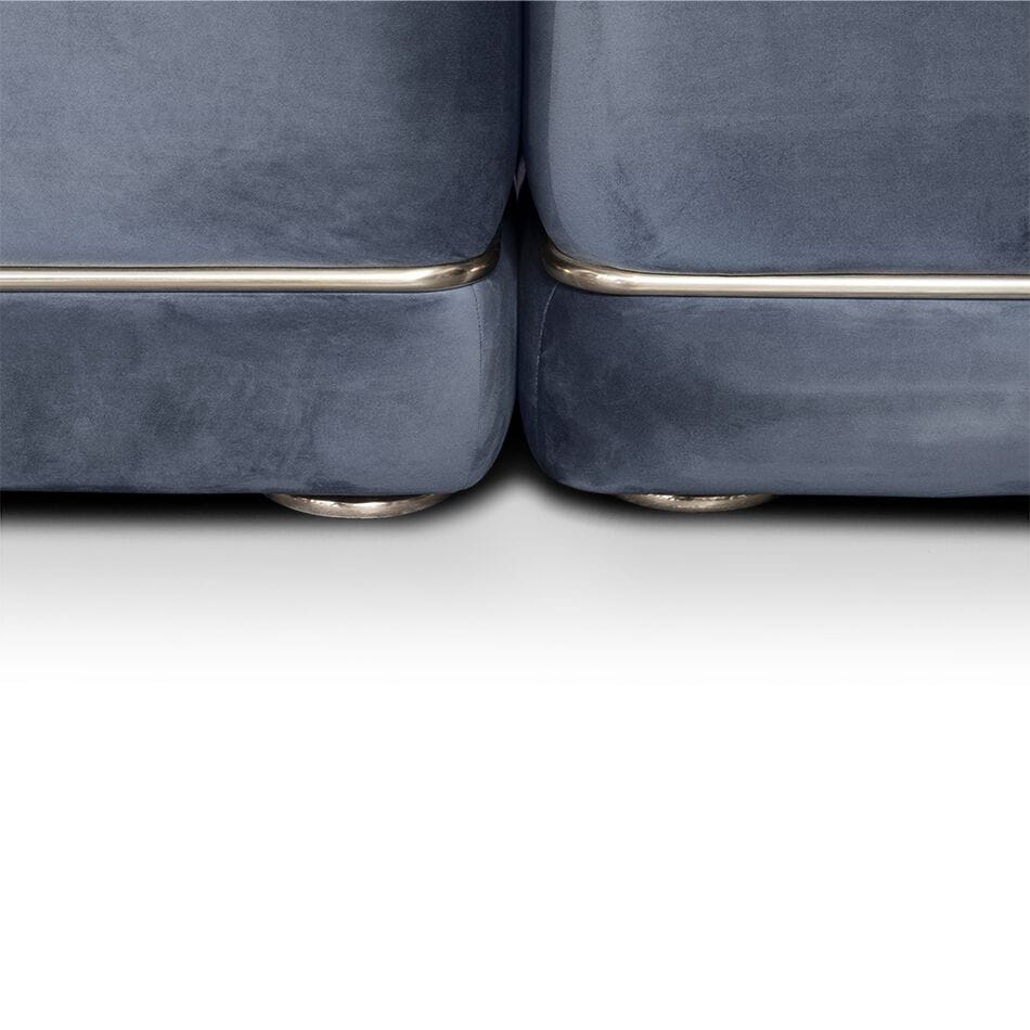 Изогнутый диван из ткани Essential Home Xenox ARCH-00027796 - Вид №11